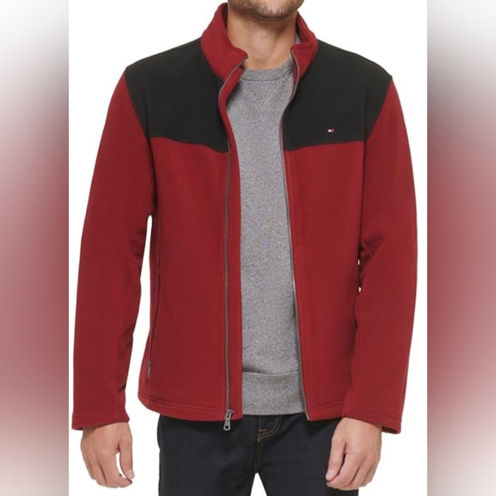 Men's Classic Zip Front Polar Fleece Jacket  Size XL